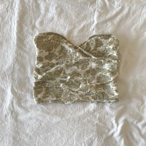 Free People strapless top